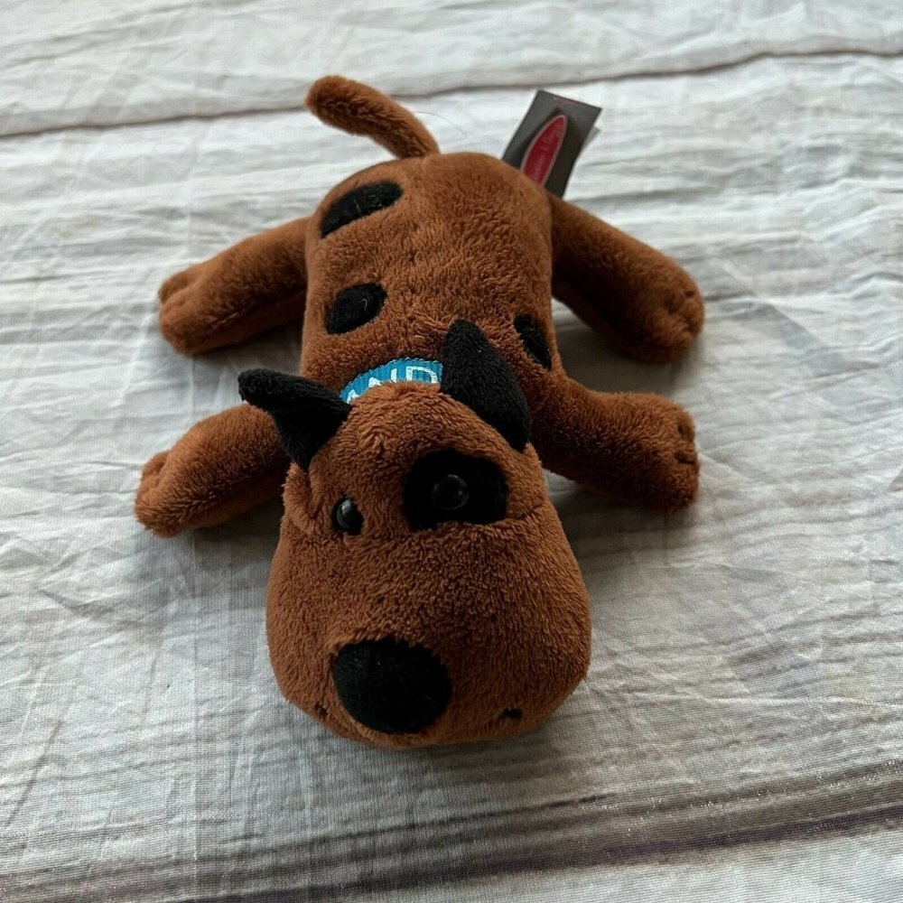 Melissa‎ & Doug Bandit Puppy Dog Plush Brown Patches Cute Soft Stuffed Animal 6”